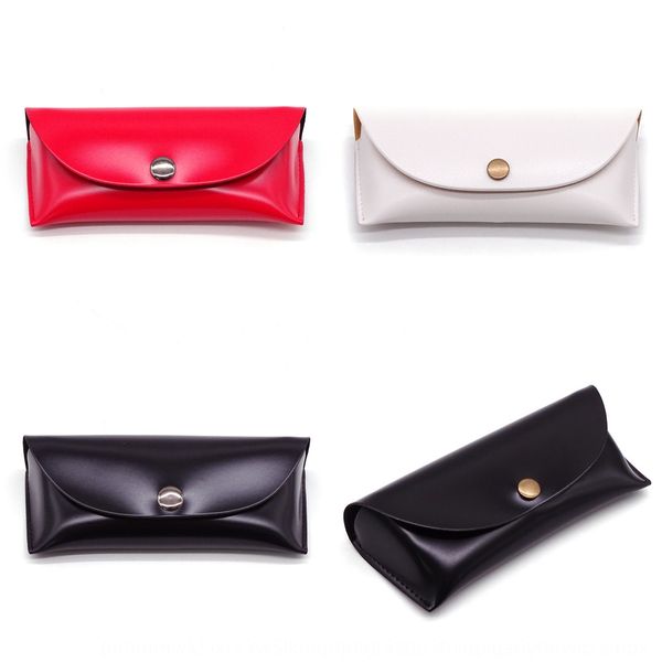 

leather soft bag button men's and case sun case women's sun glasses box sunglasses box