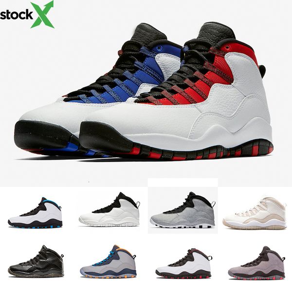 

mens  10s basketball shoes westbrook cement i'm back white black bobcats chicago powder blue outdoor sports athletic sneakers