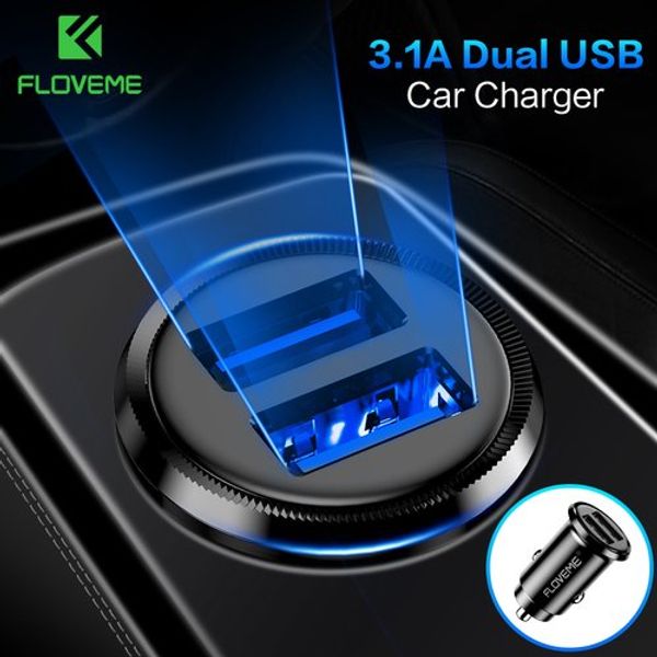 

mini usb car charger for mobile phone tablet gps 3.1a fast charger