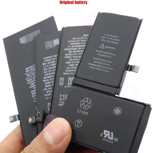 

Battery for iphone 6plu 6g 7g 7plu 8g 8plu x cellphone polymer battery 100 original cellular phone bateria akku