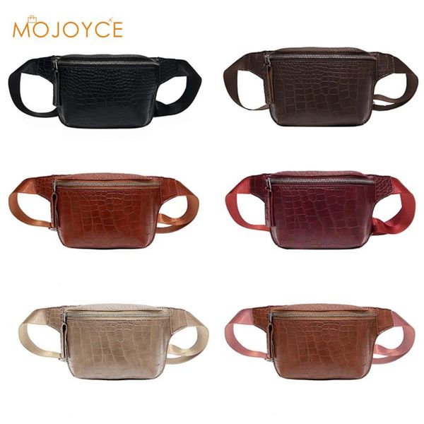

alligator pattern shoulder waist bags women crossbody chest fanny belt pack