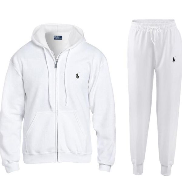 white tracksuit tops