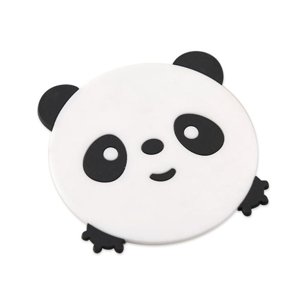

silicone dining table placemat coaster mat cup bar mug cartoon animal creative funny drink pads household kitchen accessories