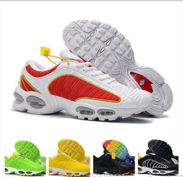 

2019 new designer kpu tailwind iv 4 tn plus mens sport runing shoes black green yellow chaussures homme outdoor shoes us 7-12