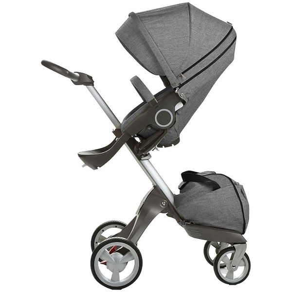 

2019 new 12.5kg high landscape off the ground 75cm baby stroller hand baby stroller reclining can sit folded