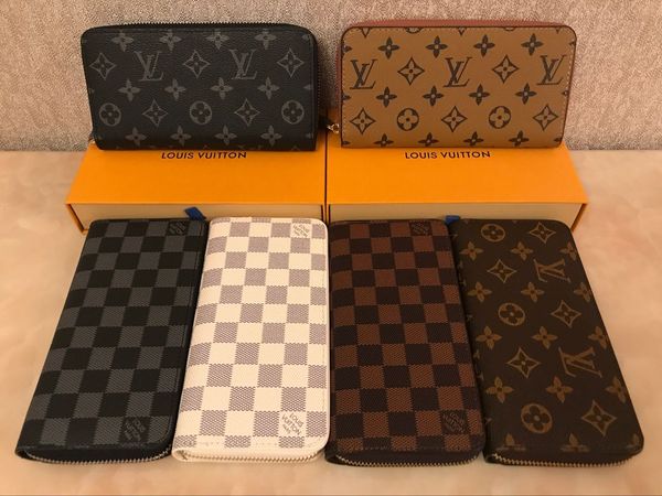 

Горячая 2019 мода дешевые унисекс один молния кошелек дизайнер бумажник качество pu