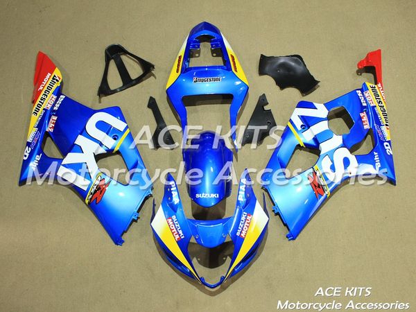 New Hot ABS motocicleta carenagem kits 100% Fit For Suzuki GSXR 1000 K3 GSXR 1000 K3 2003 2004 Todos os tipos de cor R8