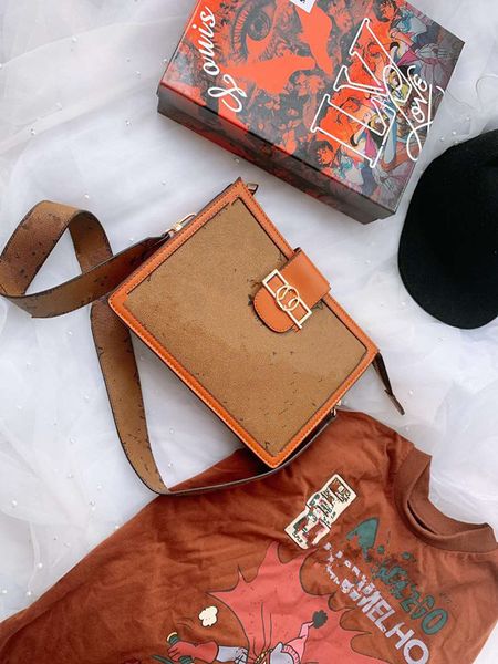 

new 2020 joker receive a genuine leather handbag head layer cowhide presbyopic bag women's shoulder bags lady's hand high quality