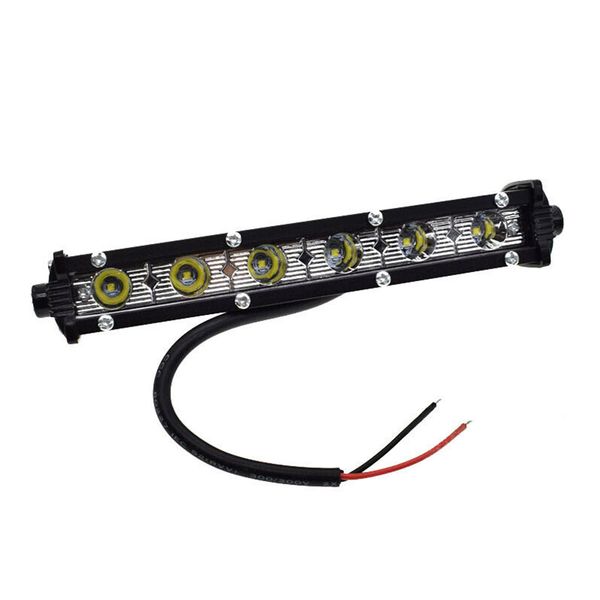 

aluminum alloy brightness durable work light single row 18w led strip for off-road roof spotlights ultra-thin waterproof