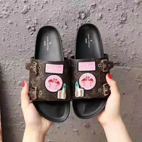 

Модные женские повседневные туфли летние пляжные плоские сандалии Цвет подходящ