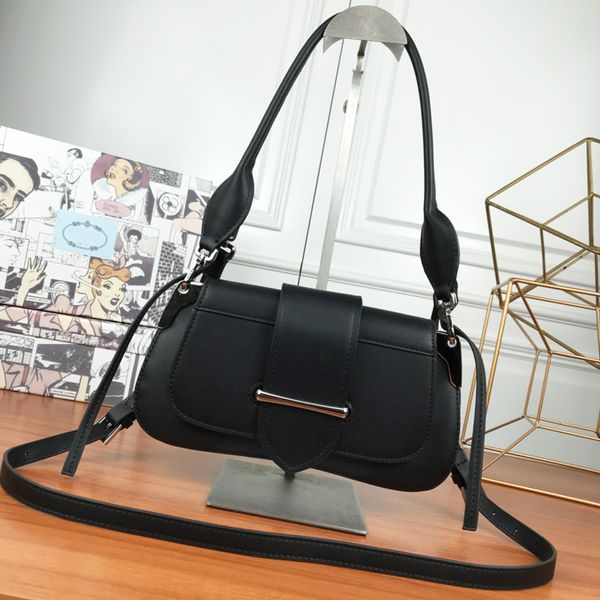 

new handbags classic fashion handbag plain dress detachable leather handle ladies women shoulder bag wallets purses