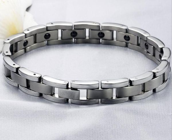 

car 16-24 silver color stainless steel bracelet wristband men jewelry bracelets bangles gift for him, Golden;silver