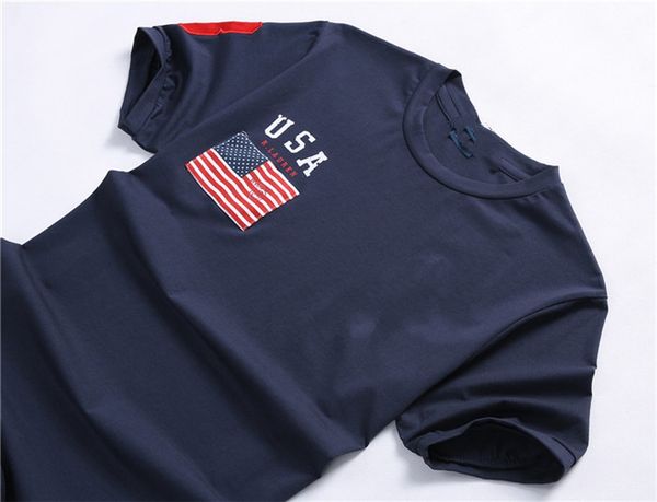

скидка poloshirt мужчины футболка сша лето новая мода повседневная футболка с коротким рукавом хлопок сексуальные мужчины футболки m  xl 2x, White;black