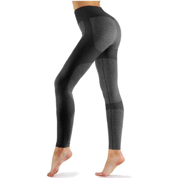 

6 colors fitness gym leggings women seamless energy tights workout running activewear yoga pants hollow sport trainning wear, White;red