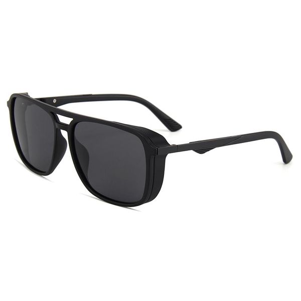 

parzin площади поляризованных солнцезащитных очков для мужчин металлическая рамка ретро очки весна петля вождения вс очки мужской gafas de s