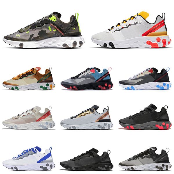 

top реагировать element 87 55 мужские кроссовки кроссовки light bone solar red мужчины женщины спорт тапки размер 5.5-11