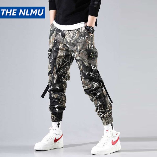 

hip hip штаны мужчина пяты брюки мужского joggers streetwear 2019 spring камуфляж брюки мужской hd036, Black