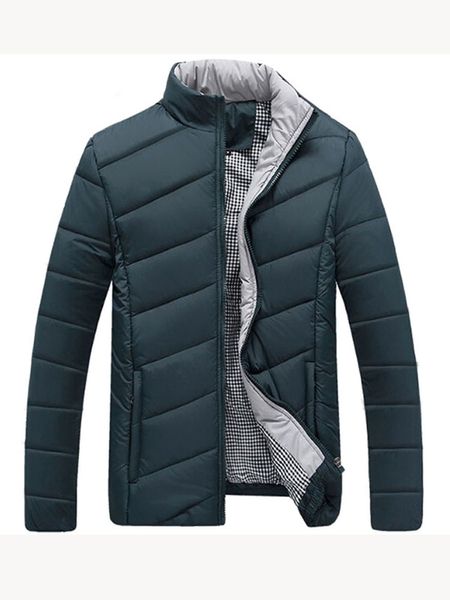 

autumn winter men coat 2019 new design men fashion jacket stand collar warm jacket 5 solid colors asian size mwm902, Tan;black