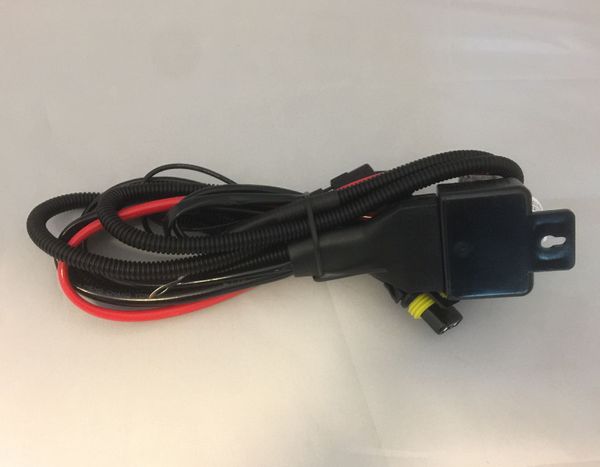 

1pcs yy h4 hid relay harness hid xenon kit h4-3 h4 h/l h13 9004 9007 bixenon wiring harness hi lo controller wire cable