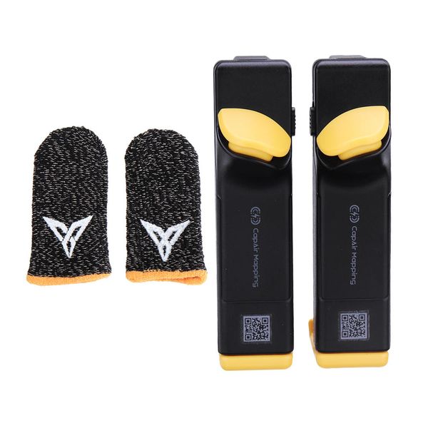 

flydigi wasp 2 bluetooth геймпад с перчатками behive blackyellow finger для мобильных игр i0s android pubg