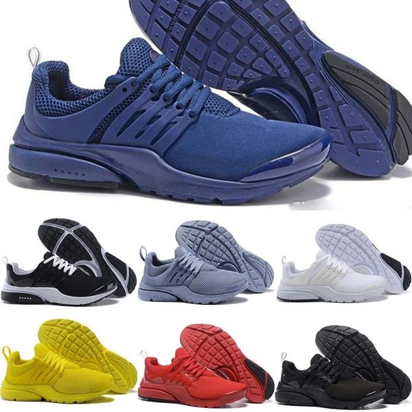 

new presto br qs men women running designer shoes triple s white black oreo red yellow blue grey sports sneakers 36-45