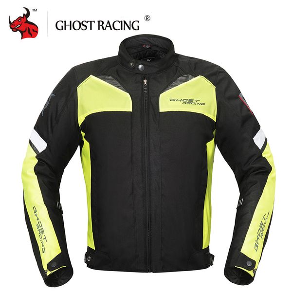 

ghost racing motorcycle jackets protective gear men windproof waterproof moto jacket jaqueta motoqueiro motocross jacket