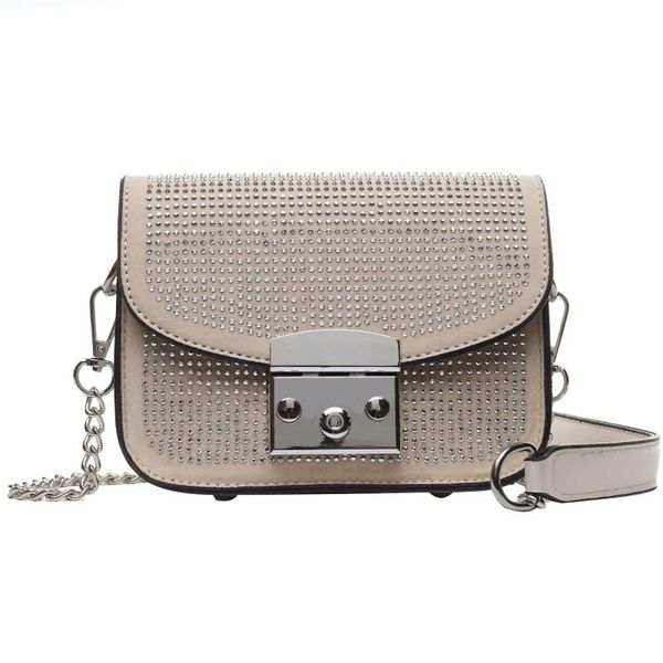 

leather bag 2020 new chain small bag single shoulder summer messenger senior fashion women designer commuter