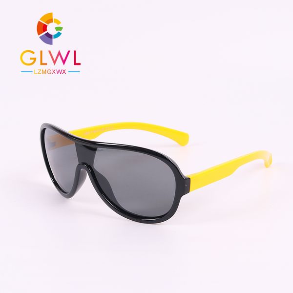 

kids pilot glasses polarized sunglasses baby boy sun glasses girls boys oversized mirror children big shades sports googles kid, White;black