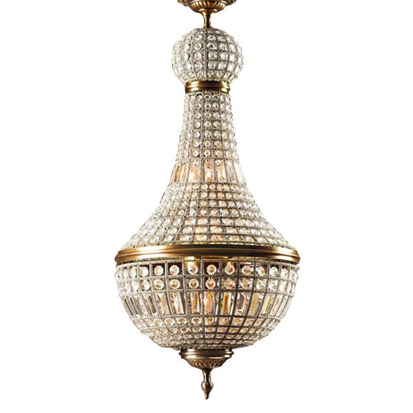 

classical crystal pendant lights antique bronze foyer bedroom pendant lamp suspension hanging light fixture for lobby hall villa
