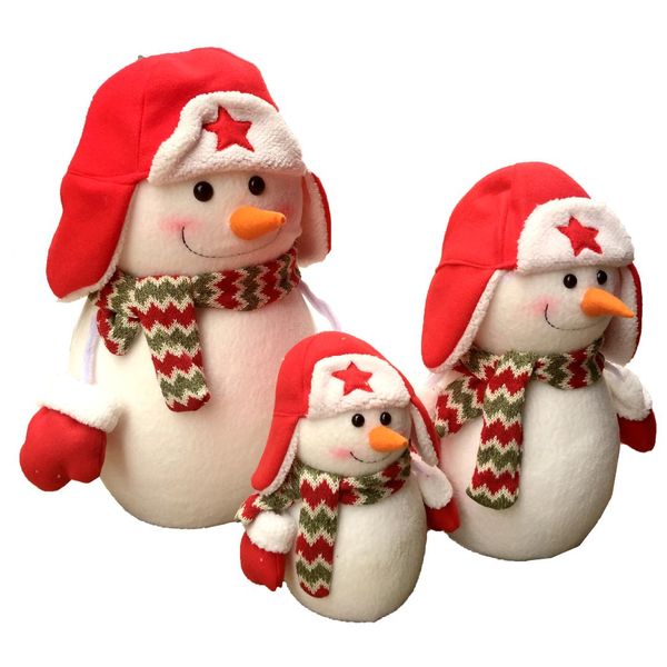 

christmas decorations bubble snowman lei feng hat ornament doll scene decoration window display