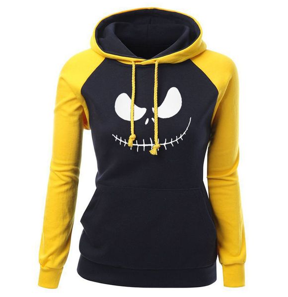 

womens clothes spring casual hoodies designer colors patchwork sweatshirts, Black