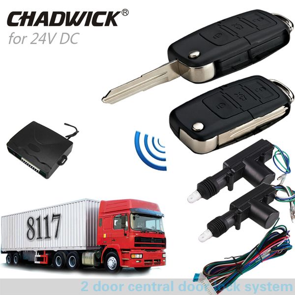 

keyless entry system 16# flip key 24v for truck 2 door central locking with remote control vehicle chadwick 8117 engineering car