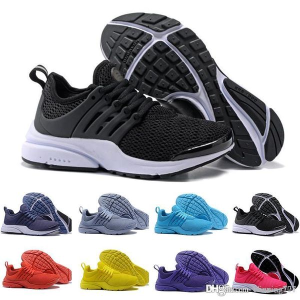

2019 presto 5 casual men breathe black white yellow red mens women sneakers men shoe walking designer casual shoes