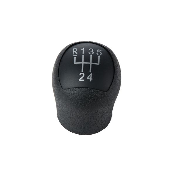 

car-styling 5 speed car gear shift knob head for clio kangoo black sliver cool automatic gear shift knob automobiles