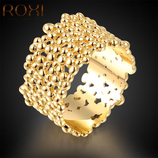 

bagues femme gold color band rings for women gift new fashion jewelry girl's wedding gift body, Silver