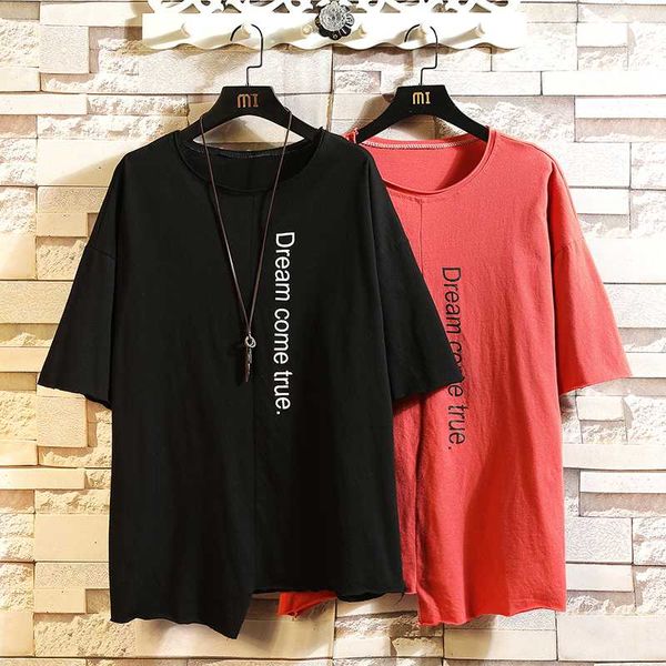 

короткий рукав футболки мужские 2020 лето сыпучие tshirt top тройники hip hop rock punk мода одежда плюс размер m-4xl 5xl o neck, White;black