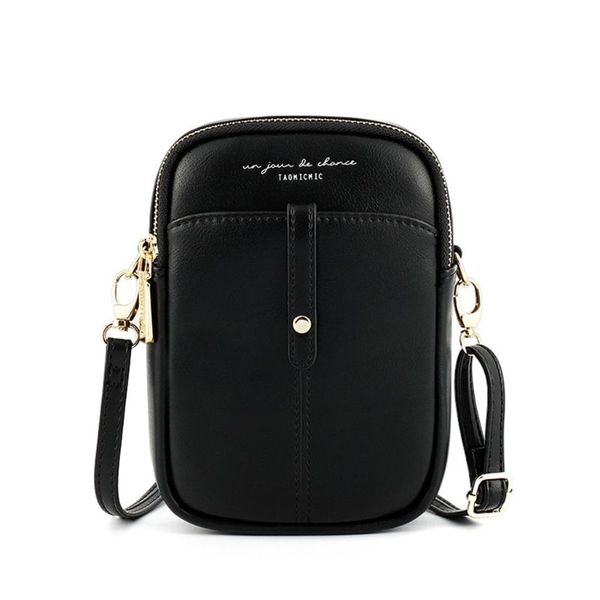 

women crossbody small cell phone headphone plug shoulder bag purse card wallet