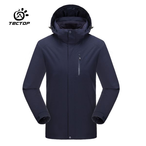 

new hunting camping sport outdoor warm thermal winter jacket men waterproof jacket coat windbreaker hiking for male, Blue;black