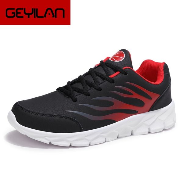 

plus size 38-48 designer men casual shoes classic leather soft sneakers men flats mens shoes footwear herren schuhe, Black