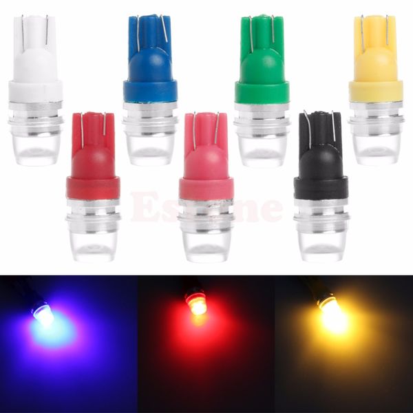 

1pc car 2 led 5630 smd w5w wedge lens light bulb lamp