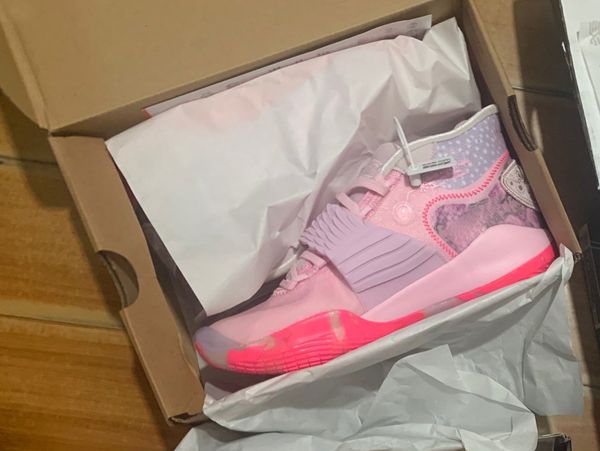 

2020 new kd 12 what the aunt pearl pink kevin durant xii basketball shoes for mens 12s kd12 designer wings sports sneakers size7-12 no box