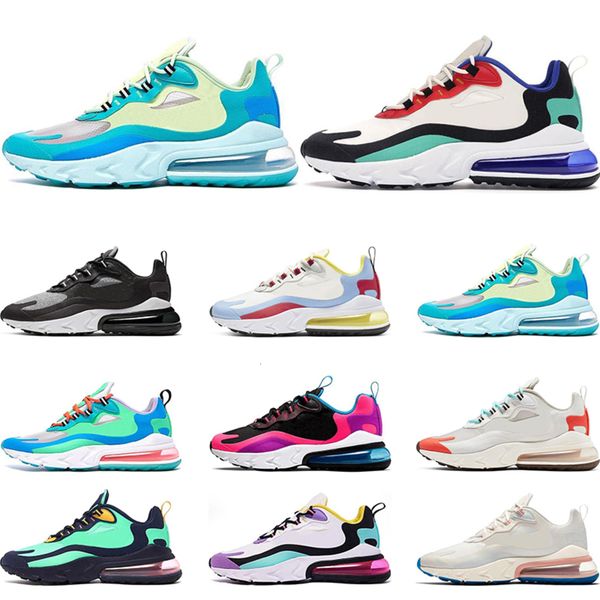

2020 new arrival react men running shoes bauhaus optical haper jade fashion mens trainer breathable sports sneakers size 36-45