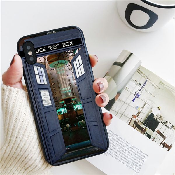 

coque tardis doctor who cover for iphone 11 pro xs max xr case for iphone 8 7 6s plus 5s se 5 case soft silicone cover.