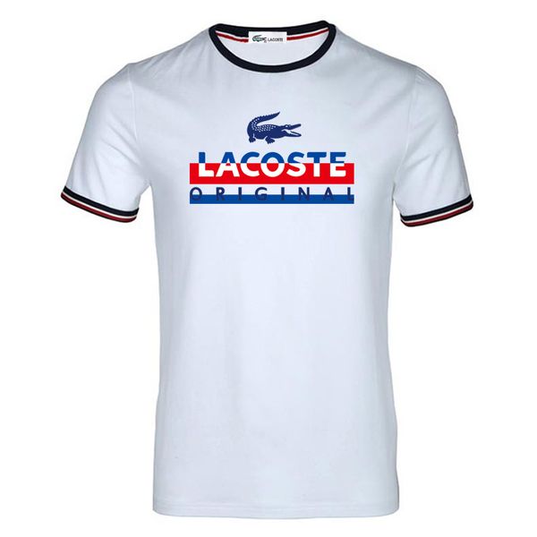 

Sell new logo 2019 crocodile embroidery polo hirt men hort leeve ca ual hirt man 039 olid polo hirt plu 5xl 6xl cami a polo 3, White;black