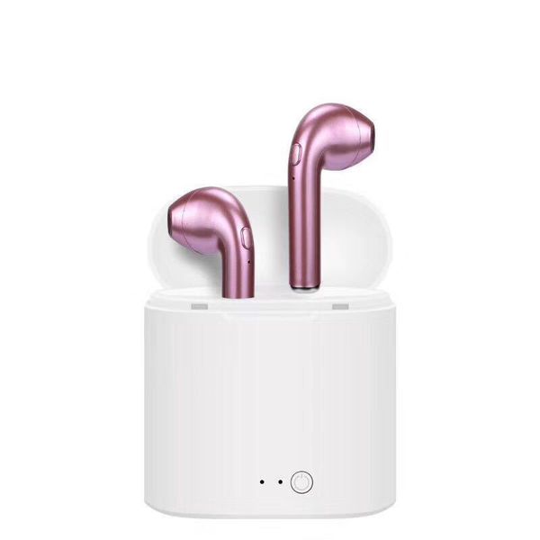 

i7 i7S TWS Bluetooth Earphone Twins Wireless Earbud With Charger Dock V 4.2 Stereo Headphone New Mini For iPhone Android Samsung