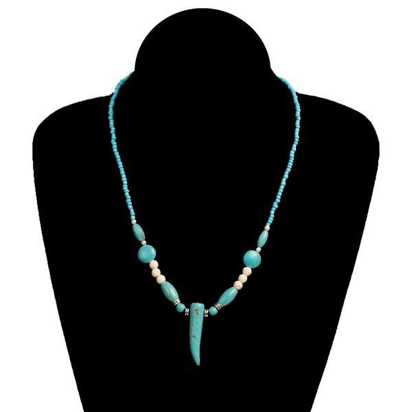 

popular ivory rice pearl necklace for women's fashion simple short necklaces, Silver