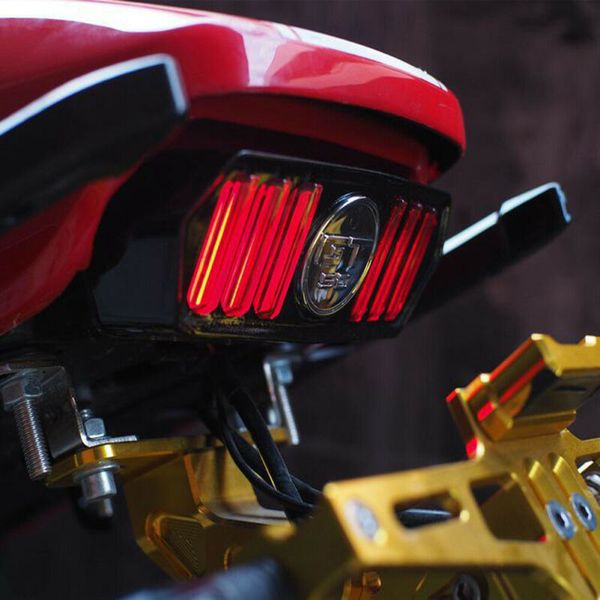 

universal 12v assembly led motorcycle atv dirt bike rear brake srunning tail light for honda msx125 cbr650f ctx700 yg125