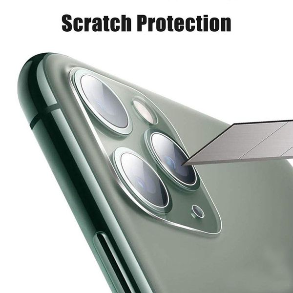 Venda imperdível filme de câmera de vidro temperado para iphone 11 pro max protetor de tela de lente de câmera para samsung s20 plus s20 ultra com varejo