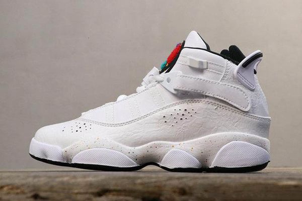 

new six jumpman 6 vi rings womens basketball shoes 6s vi white pink blue black women sneakers cct10