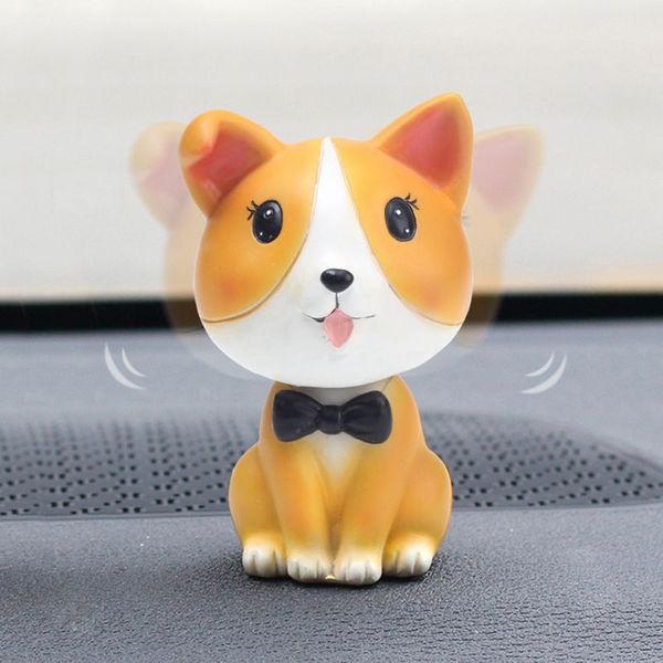 

cute cartoon shaking head toy car decoration car dashboard decoration new 2019